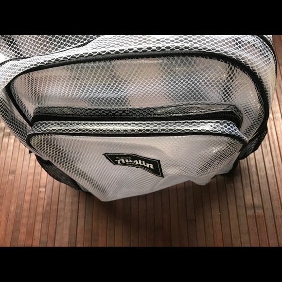austin clear backpack